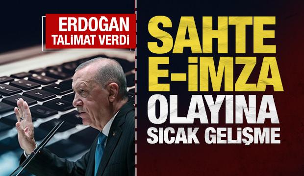 Son Dakika: Sahte E-imza olayına inceleme başlatıldı