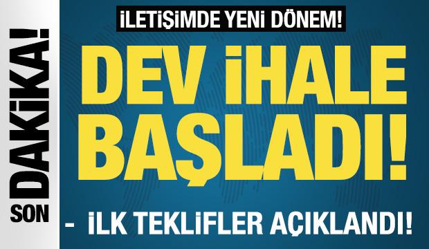 Son dakika: Türkiye'de dijital dönüşüm! Dev 5G ihalesi 2.1 milyar dolardan başladı! 