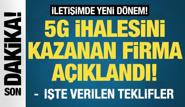 Son dakika: Türkiye'de dijital dönüşüm! Dev 5G ihalesi 2.1 milyar dolardan başladı! 