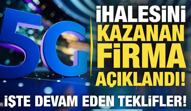 Son dakika: Türkiye'de dijital dönüşüm! Dev 5G ihalesi başladı!