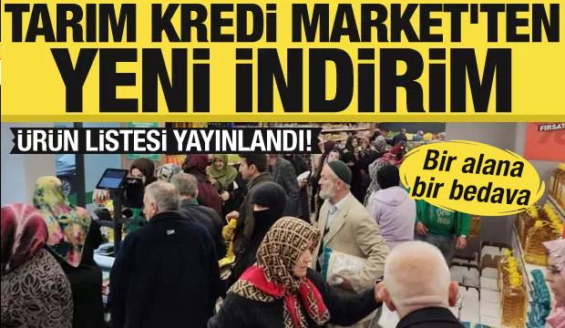 Tarım Kredi Market'ten dev kampanya! 63 üründe indirim: 1 alana 1 bedava...
