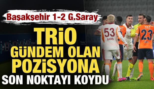 Trio, Başakşehir - Galatasaray maçında gündem olan tartışmalı pozisyona son noktayı koydu