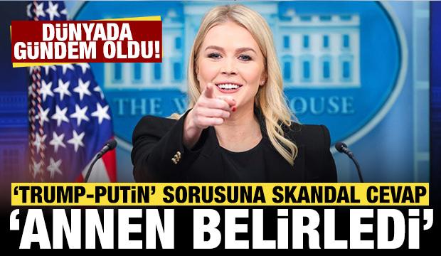 Trump ve Putin ile ilgili soruya Beyaz Saray'dan skandal cevap: Görüşme yerini annen seçti