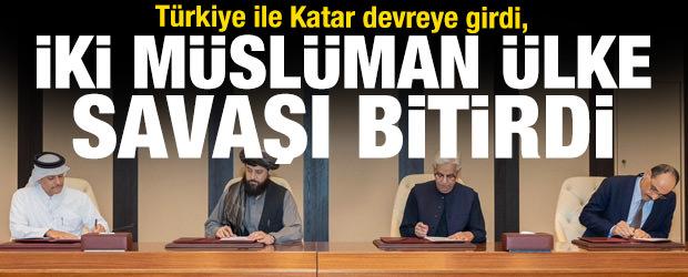 Türkiye ile Katar devreye girdi! Afganistan ve Pakistan savaşı bitirdi