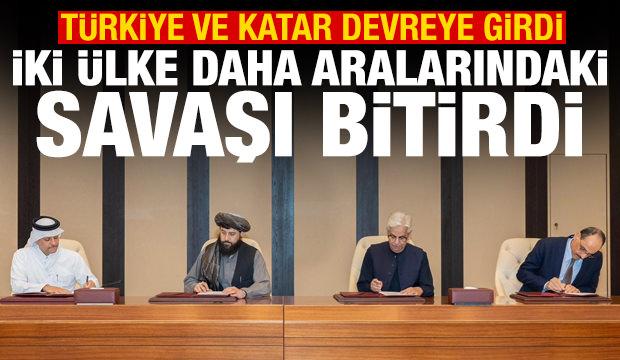 Türkiye ile Katar devreye girdi! Afganistan ve Pakistan savaşı bitirdi