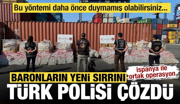 Türkiye ve İspanya’dan ortak operasyon: 1,7 ton fosil ununa emdirilmiş kokain
