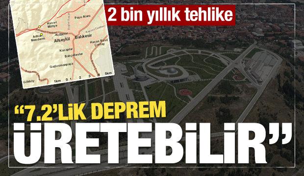 2 bin yıllık tehlike! ‘7.2’lik bir deprem üretebilir’