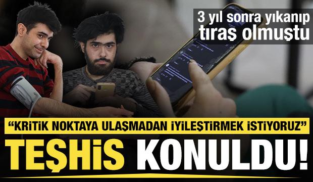 3 yıl sonra duş alıp, tıraş olan Barış'ın hastalığı belli oldu