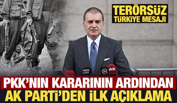AK Parti'den son dakika terör örgütü PKK mesajı!