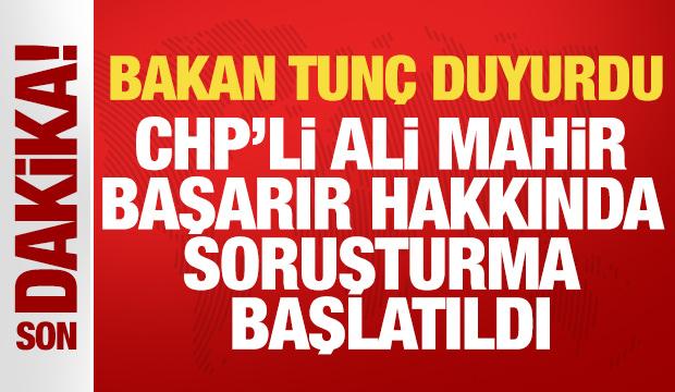 Ali Mahir Başarır hakkında "Cumhurbaşkanına hakaret" suçundan soruşturma başlatıldı