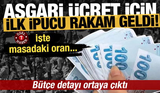 Asgari ücret için ilk ipucu rakam geldi! 'Yüzde 28 masada' 