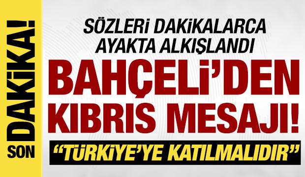 Bahçeli'den son dakika açıklamalar!
