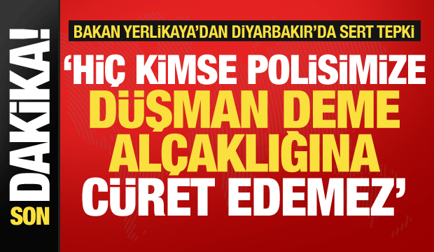 Bakan Yerlikaya'dan Diyarbakır'da Terörsüz Türkiye mesajı: Önümüzde duramayacaklar