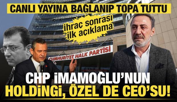 CHP'den ihraç edilen Berhan Şimşek: CHP İmamoğlu'nun Holdingi, Özel de CEO'su
