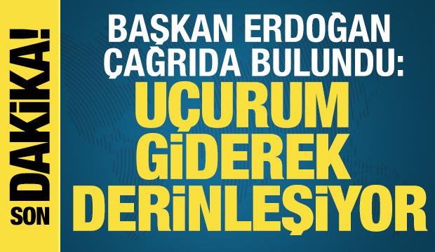 Cumhurbaşkanı Erdoğan: Dünyada gelir adaleti bozuldu