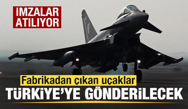 Eurofighter savaş uçağında anlaşma tamam! Fabrikadan çıkan Türkiye'ye gönderilecek