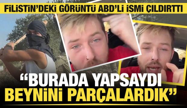 Filistin'deki görüntü ABD'li ismi çıldırttı: Burada yapsaydı beynini parçalardık
