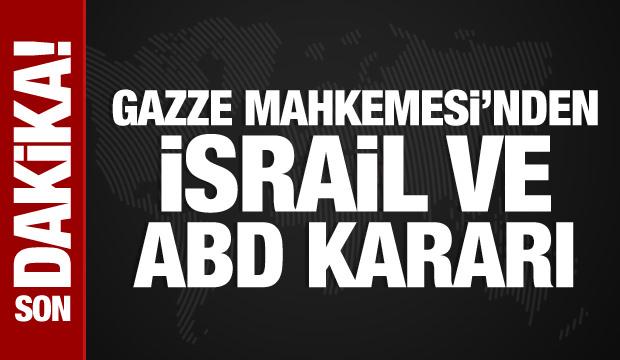 Gazze Mahkemesi: İsrail halka soykırım uyguluyor