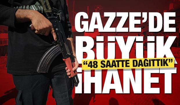 Gazze'de büyük ihanet! Kurulan pusuyu yok edip silahları çalmışlar... '48 saatte dağıttık'