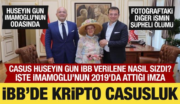 Hüseyin Gün, İBB verilene nasıl sızdı? İşte İmamoğlu'nun 2019'da attığı imza!