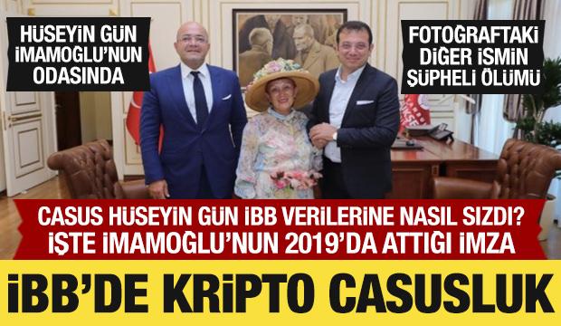 Hüseyin Gün, İBB verilene nasıl sızdı? İşte İmamoğlu'nun 2019'da attığı imza!