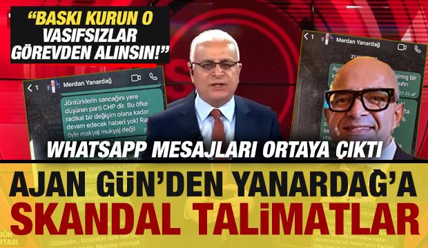 Ajan Hüseyin Gün'den, Merdan Yanardağ'a skandal talimatlar! Mesajlar ortaya çıktı