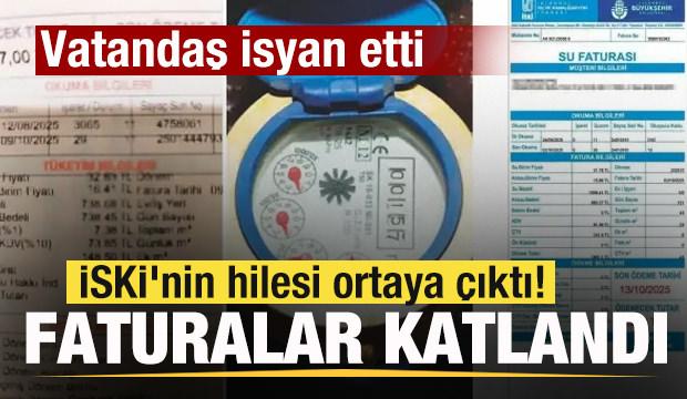 İSKİ'nin hilesi ortaya çıktı! Fautaralar katlandı! Vatandaş isyan etti