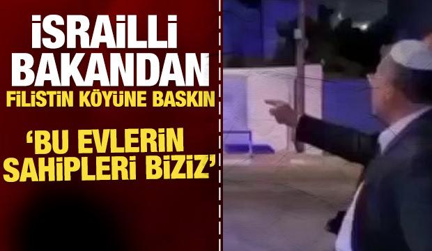 İsrail Ulusal Güvenlik Bakanı Ben-Gvir: Bu evlerin sahibi biziz