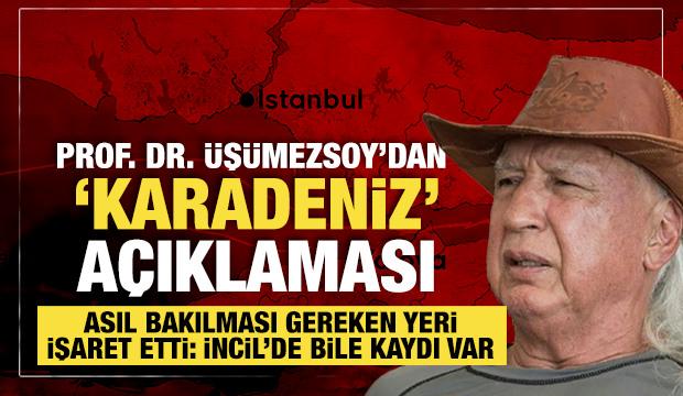 İstanbul'da hissedilen deprem sonrası Prof. Dr. Şener Üşümezsoy'dan 'Karadeniz' açıklaması