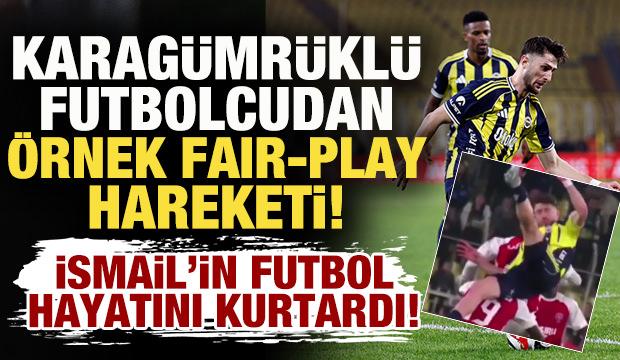 Karagümrüklü futbolcudan örnek Fair-Play hareketi! İsmail'in futbol hayatını kurtardı