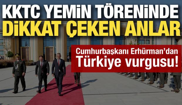 KKTC Cumhurbaşkanı Tufan Erhürman Meclis'te yemin etti