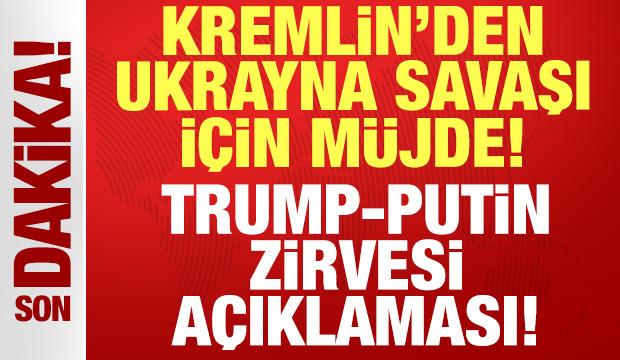 Kremlin'den son dakika Ukrayna savaşı müjdesi: Trump-Putin zirvesi gerçekleşecek