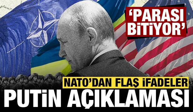 NATO'dan son dakika Putin açıklaması: Parası bitiyor! Şimdi baskıyı artırmanın zamanı...