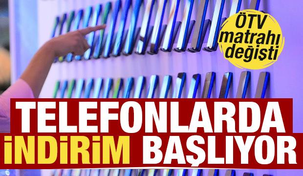 ÖTV düzenlemesi sonrasında fiyatı düşecek telefonlar belli oldu