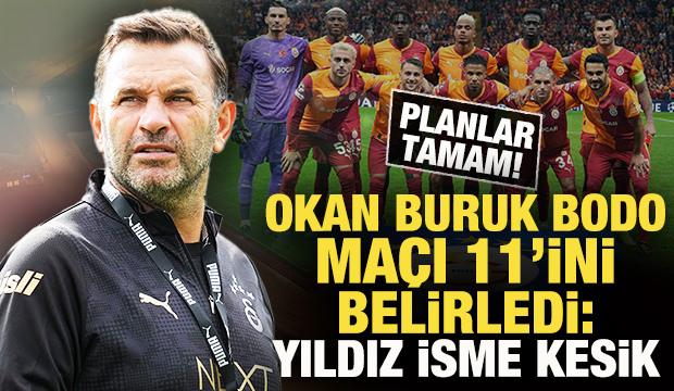 Planlar tamam! Okan Buruk, Bodo/Glimt maçı 11'ini belirledi: Yıldız oyuncuya kesik