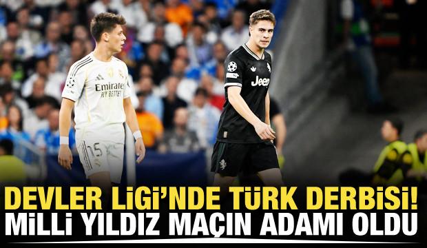 Şampiyonlar Ligi'nde Türk derbisi! Milli yıldız maçın adamı seçildi