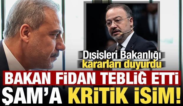 Son dakika...Dışişleri Bakanı Fidan, bazı büyükelçilikler için yeni görevleri tebliğ etti