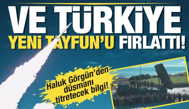 Türk savunma sanayisinden yeni balistik füze testi: Yeni TAYFUN'un menzili arttı