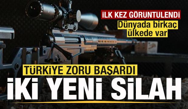 Türkiye'ye 2 yeni silah! İlk kez görüntülendi