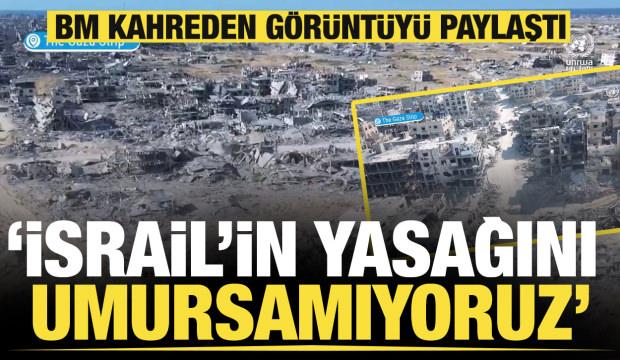 UNRWA yıkımın bilançosunu paylaştı! Gazze 61 milyon ton enkazla kaplı!