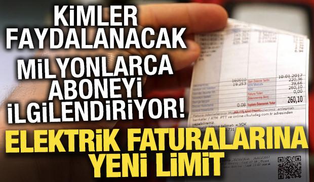 12 soruda 'elektrik tarifesinde yeni limit'!