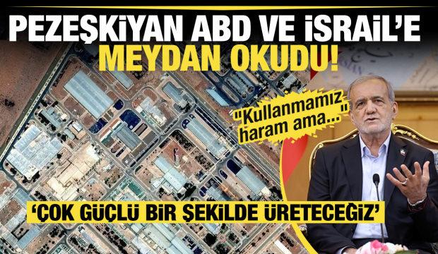 Pezeşkiyan'dan nükleer tesis çıkışı: "Yeniden daha güçlü şekilde inşa edeceğiz"