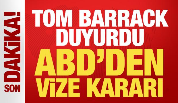 ABD'den Türkiye için vize kararı!