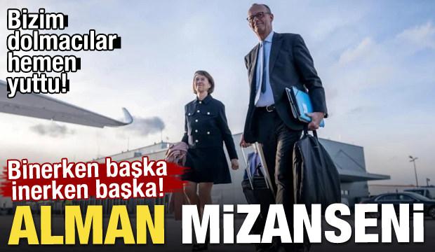 Alman Başbakanın görüntüleri mizansen çıktı!