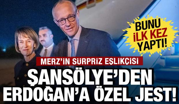 Alman Şansöylesi Merz'in eşinden sürpriz jest! Türkiye'ye neden geldiği belli oldu!