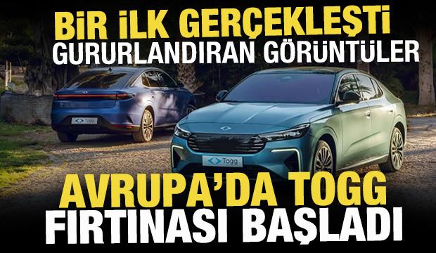 Almanya'da TOGG fırtınası! İlk teslimatlar yapıldı