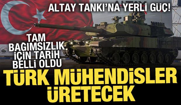 ALTAY Tankı'nın kalbi yerli BATU Güç Grubu ile atacak