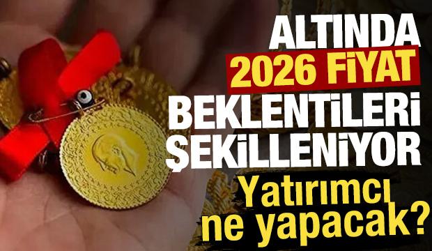 Altın fiyatlarında 2026 yılına dair beklentiler şekilleniyor: Yatırım yapacaklar dikkat!