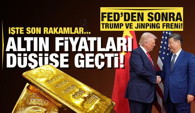 Altın fiyatlarında düşüş! İşte son fiyatlar...
