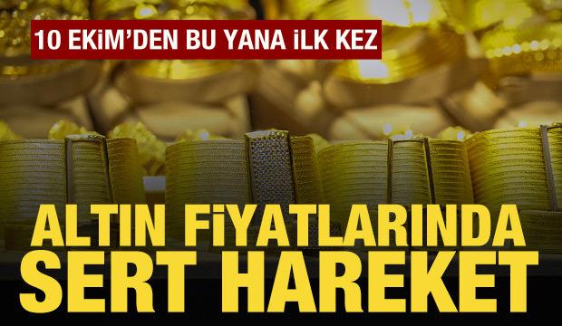 Altın fiyatlarında sert hareket! Piyasalar bir anda alev aldı yatırımcı panikledi